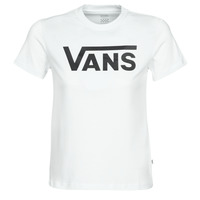 tekstylia Damskie T-shirty z krótkim rękawem Vans FLYING V CREW TEE Biały