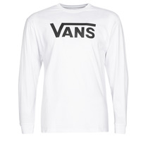 tekstylia Męskie T-shirty z długim rękawem Vans VANS CLASSIC Biały