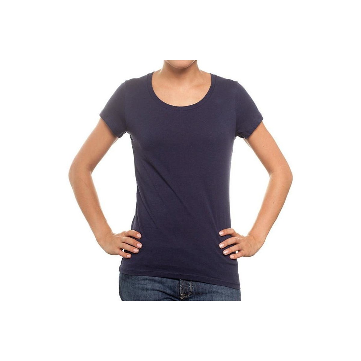 tekstylia Damskie T-shirty i Koszulki polo New Outwear 7227 Niebieski