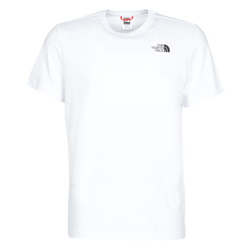tekstylia Męskie T-shirty z krótkim rękawem The North Face S/S REDBOX Biały