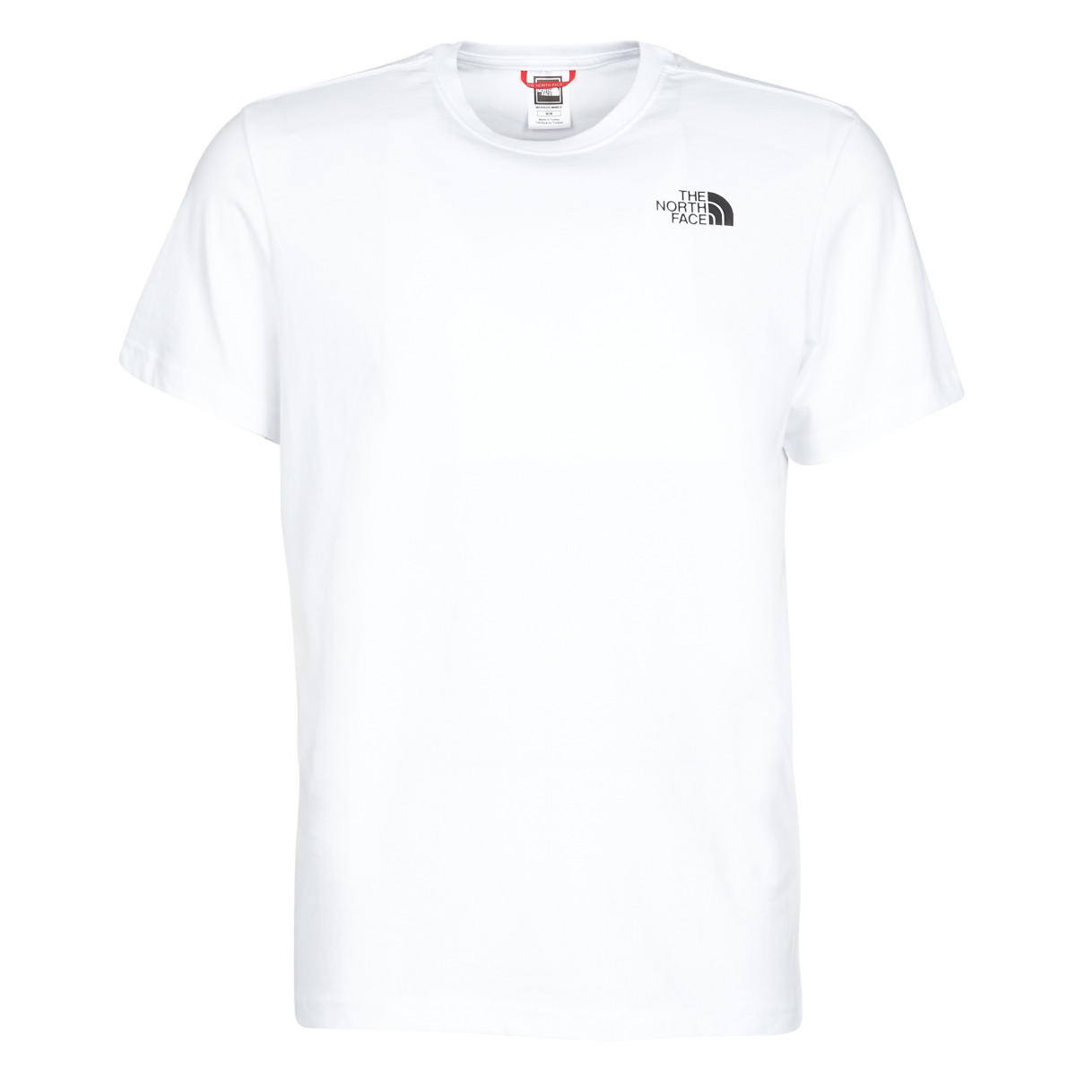 tekstylia Męskie T-shirty z krótkim rękawem The North Face S/S REDBOX Biały