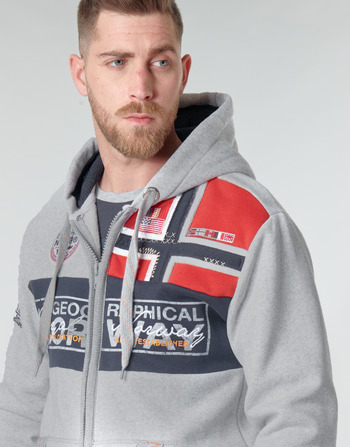 Geographical Norway FLYER Szary / Chiné