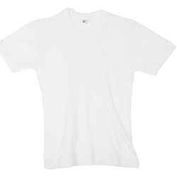 tekstylia Chłopiec T-shirty z krótkim rękawem Abanderado 0202-BLANCO Biały