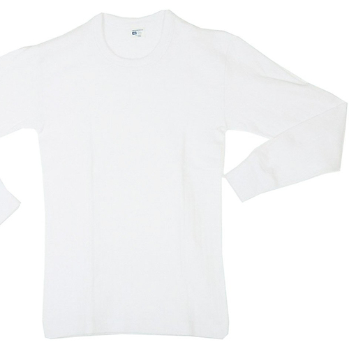 tekstylia Chłopiec T-shirty z długim rękawem Abanderado 0207-BLANCO Biały
