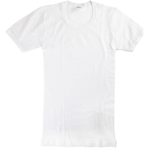 tekstylia Chłopiec T-shirty z krótkim rękawem Abanderado 0302-BLANCO Biały