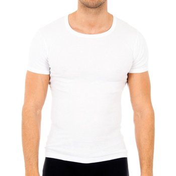 tekstylia Męskie T-shirty z krótkim rękawem Abanderado 0306-BLANCO Biały