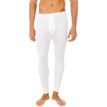 tekstylia Męskie Spodnie Abanderado 0878-BLANCO Biały