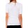tekstylia Damskie T-shirty z krótkim rękawem Abanderado APP01BS-BLANCO Biały