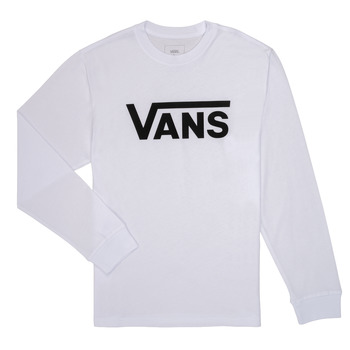 tekstylia Dziecko T-shirty z długim rękawem Vans BY VANS CLASSIC LS Biały