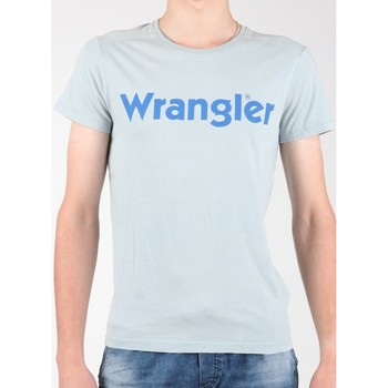 tekstylia Męskie T-shirty i Koszulki polo Wrangler T-shirt  S/S Graphic Tee W7A64DM3E Szary