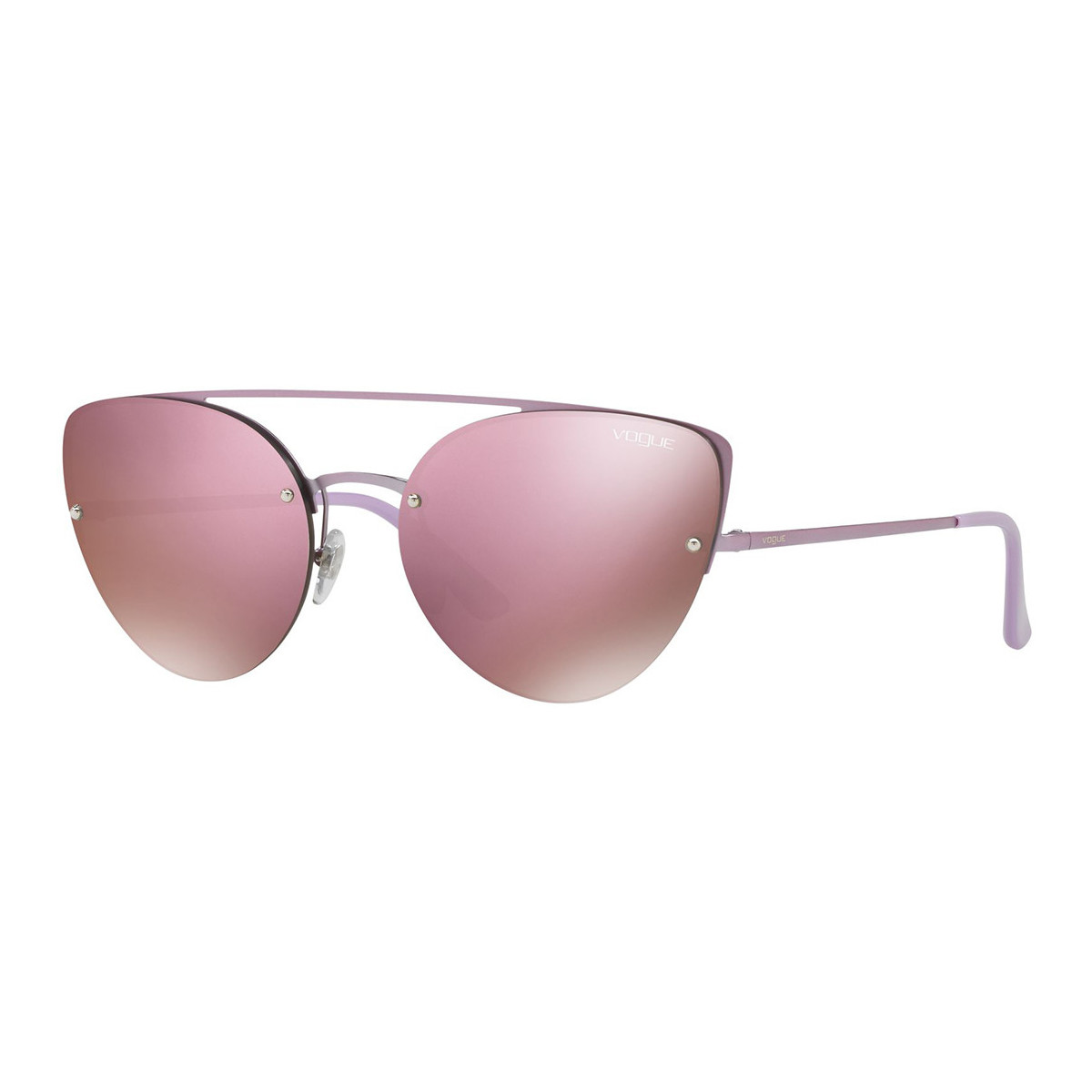 Zegarki & Biżuteria  Damskie okulary przeciwsłoneczne Vogue VO4074-50765R Fioletowy