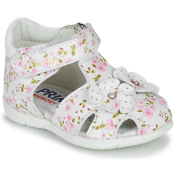 Buty Dziewczynka Sandały Primigi 5401300 Biały / Różowy