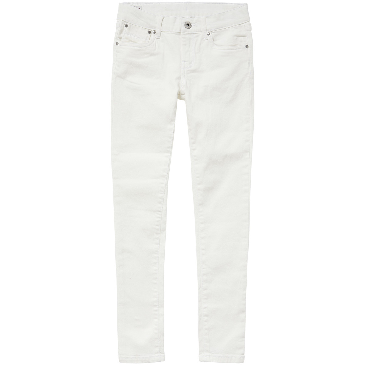 tekstylia Dziewczynka Jeansy skinny Pepe jeans PIXLETTE Biały