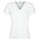 tekstylia Damskie T-shirty z krótkim rękawem Tommy Hilfiger HERITAGE V-NECK TEE Biały