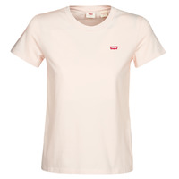 tekstylia Damskie T-shirty z krótkim rękawem Levi's PERFECT TEE Różowy