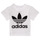 tekstylia Dziecko T-shirty z krótkim rękawem adidas Originals MAELYS Biały