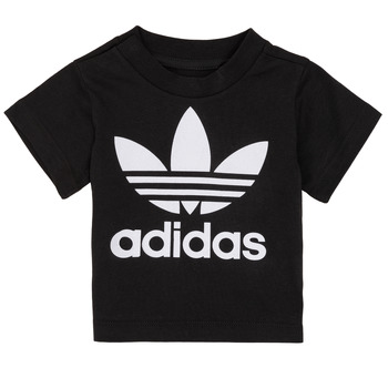 tekstylia Dziecko T-shirty z krótkim rękawem adidas Originals MARGOT Czarny