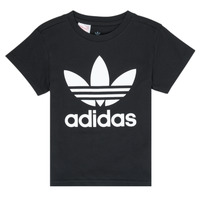 tekstylia Dziecko T-shirty z krótkim rękawem adidas Originals MAXENCE Czarny