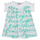 tekstylia Dziewczynka T-shirty z krótkim rękawem Emporio Armani Anas Biały / Niebieski