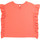 tekstylia Dziewczynka T-shirty z krótkim rękawem Carrément Beau LEANA Różowy