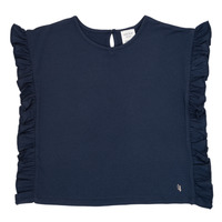 tekstylia Dziewczynka T-shirty z krótkim rękawem Carrément Beau KAMILLIA Niebieski