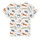 tekstylia Chłopiec T-shirty z krótkim rękawem 3 Pommes ARIANE Pomarańczowy