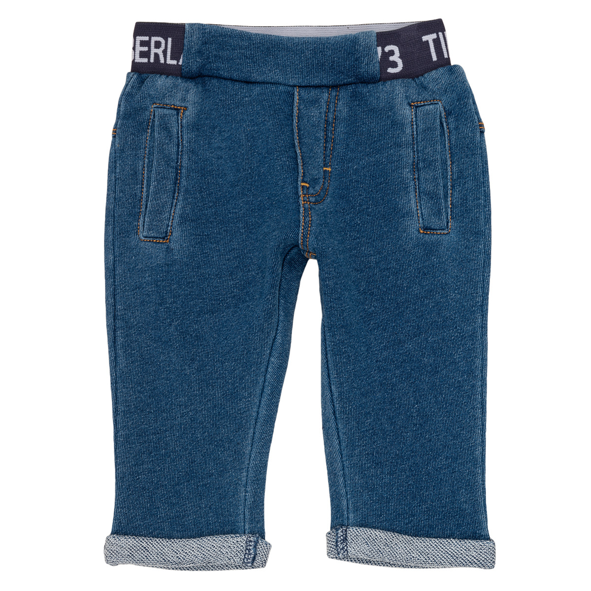 tekstylia Chłopiec Spodnie z pięcioma kieszeniami Timberland VALENTIN Niebieski
