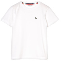 tekstylia Chłopiec T-shirty z krótkim rękawem Lacoste NAE Biały