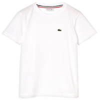 tekstylia Chłopiec T-shirty z krótkim rękawem Lacoste ALIZE Biały