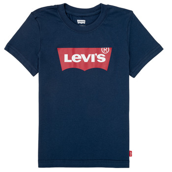 tekstylia Chłopiec T-shirty z krótkim rękawem Levi's BATWING TEE Marine