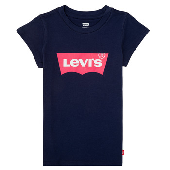 tekstylia Dziewczynka T-shirty z krótkim rękawem Levi's BATWING TEE Marine