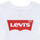 tekstylia Dziewczynka T-shirty z krótkim rękawem Levi's LIGHT BRIGHT HIGH RISE TOP Biały