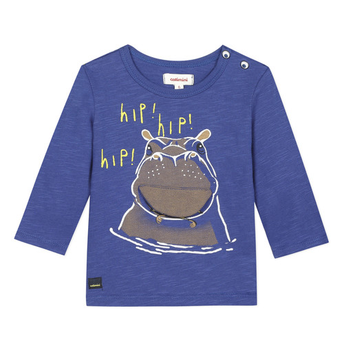 tekstylia Chłopiec T-shirty z krótkim rękawem Catimini MEYER Niebieski