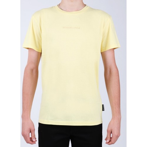tekstylia Męskie T-shirty i Koszulki polo DC Shoes T-shirt DC EDYKT03376-YZL0 Żółty