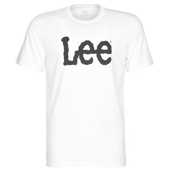 tekstylia Męskie T-shirty z krótkim rękawem Lee LOGO TEE SHIRT Biały