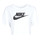 tekstylia Damskie T-shirty z krótkim rękawem Nike W NSW TEE ESSNTL CRP ICN FTR Biały / Czarny