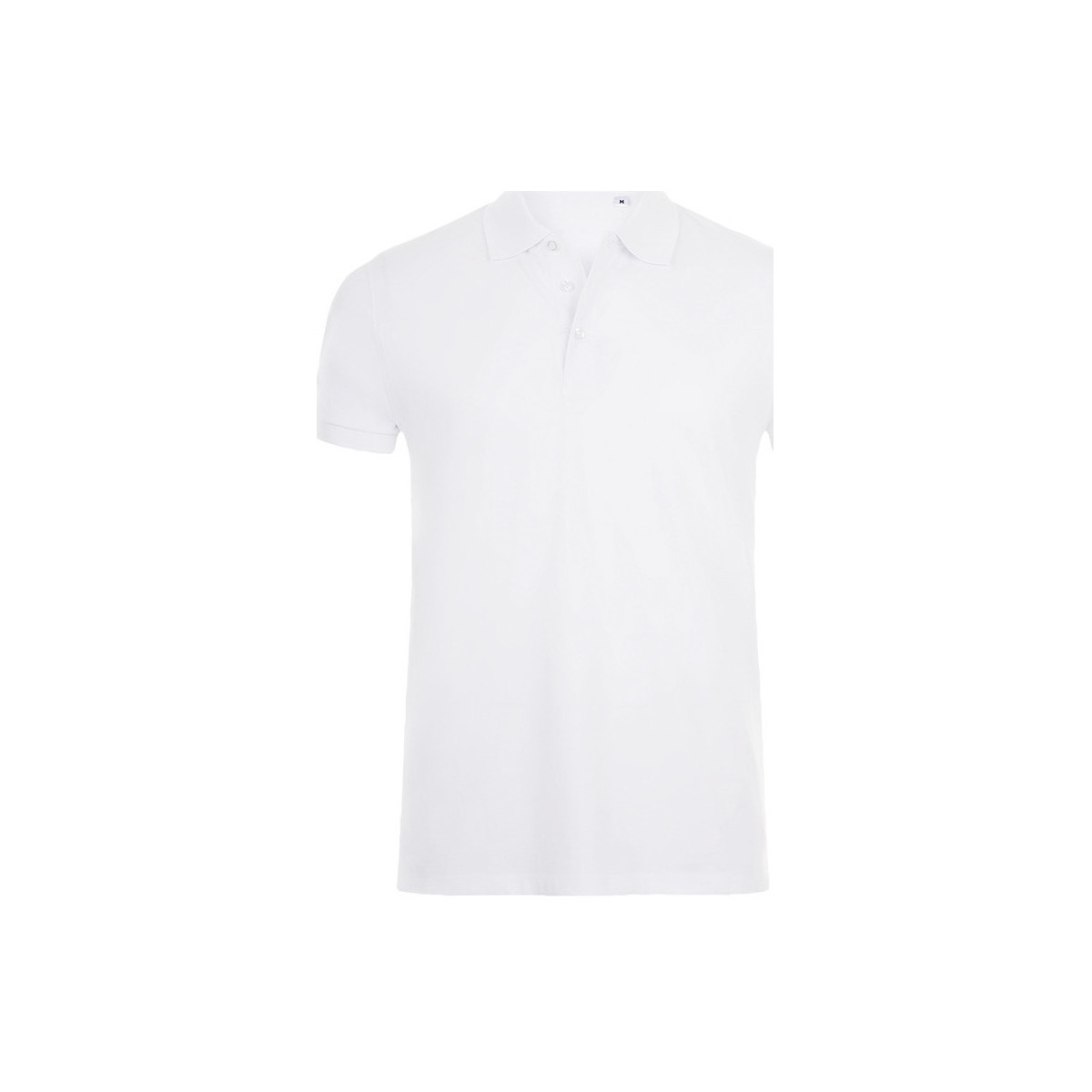 tekstylia Męskie Koszulki polo z krótkim rękawem Sols PHOENIX MEN SPORT Biały