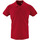 tekstylia Męskie Koszulki polo z krótkim rękawem Sols PHOENIX MEN SPORT Czerwony