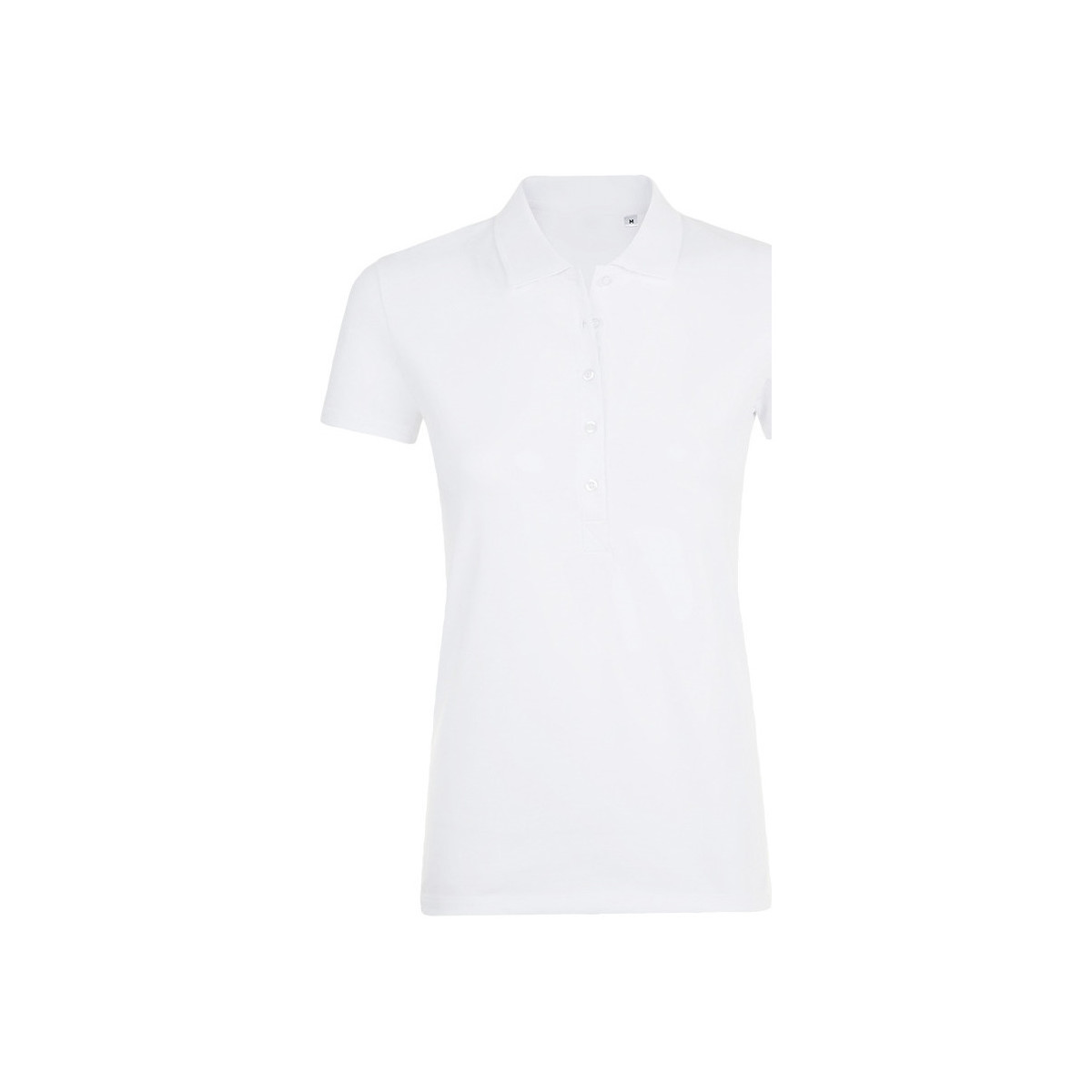 tekstylia Damskie Koszulki polo z krótkim rękawem Sols PHOENIX WOMEN SPORT Biały