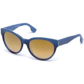 Zegarki & Biżuteria  Damskie okulary przeciwsłoneczne Diesel - dl0124 Niebieski