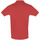 tekstylia Męskie Koszulki polo z krótkim rękawem Sols PERFECT COLORS MEN Czerwony