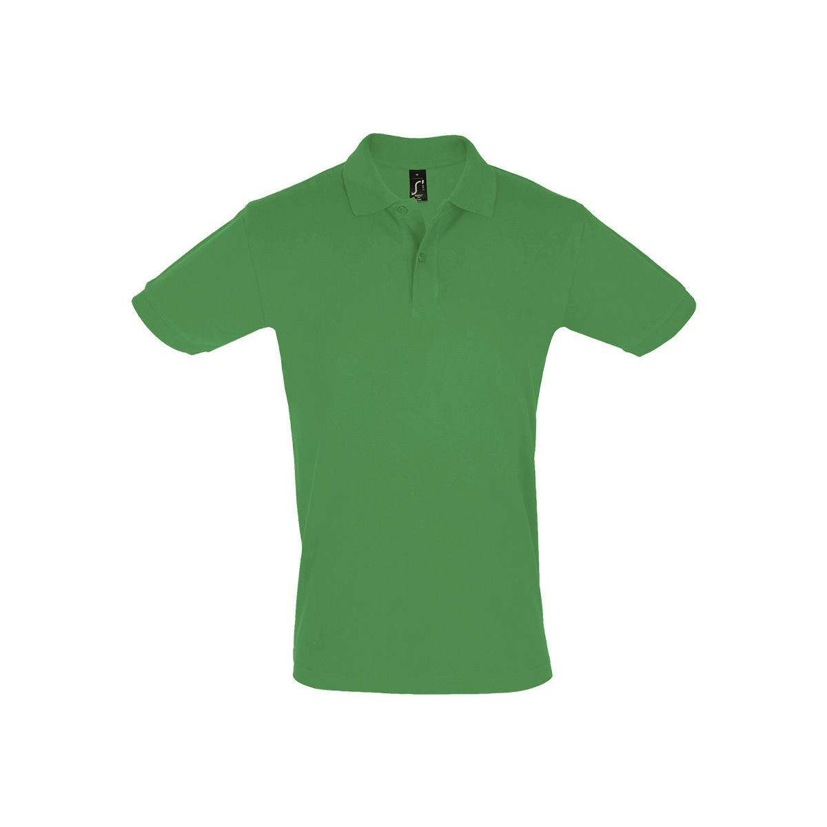 tekstylia Męskie Koszulki polo z krótkim rękawem Sols PERFECT COLORS MEN Zielony