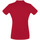 tekstylia Damskie Koszulki polo z krótkim rękawem Sols PERFECT COLORS WOMEN Czerwony