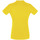 tekstylia Damskie Koszulki polo z krótkim rękawem Sols PERFECT COLORS WOMEN Żółty
