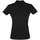 tekstylia Damskie Koszulki polo z krótkim rękawem Sols PERFECT COLORS WOMEN Czarny