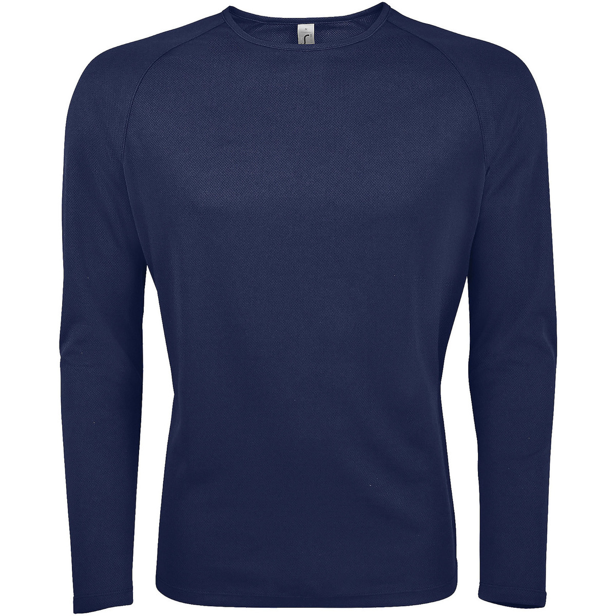 tekstylia Męskie T-shirty z długim rękawem Sols SPORT LSL MEN Niebieski