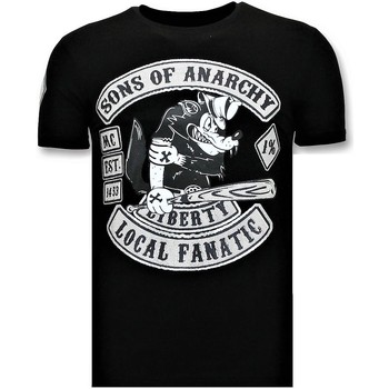 tekstylia Męskie T-shirty z krótkim rękawem Local Fanatic 106310310 Czarny