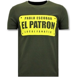 tekstylia Męskie T-shirty z krótkim rękawem Local Fanatic 106305652 Zielony