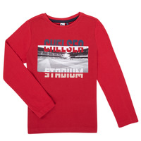 tekstylia Chłopiec T-shirty z długim rękawem 3 Pommes 3R10015-37-C Czerwony