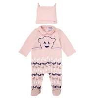 tekstylia Dziewczynka Piżama / koszula nocna Emporio Armani 6HHV08-4J3IZ-0355 Różowy